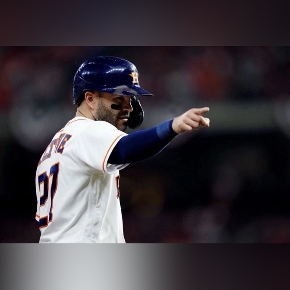 Nike Authentic Houston Astros Jose Altuve #27 MLB Limited Jersey Men’s Size: M - Picture 4 of 8